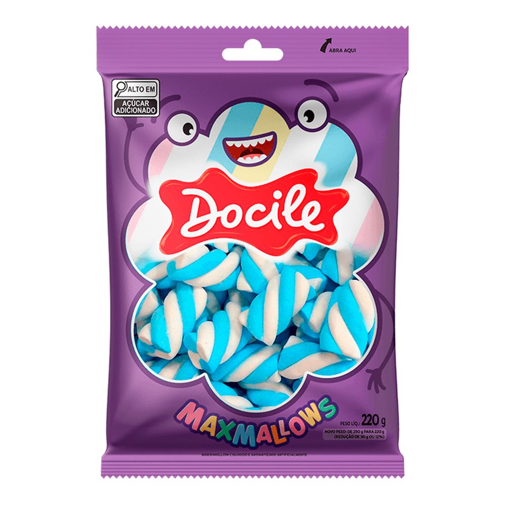 Maxmallows Docile Twist Azul e Branco 220g-1- Maxmallows Docile Twist Azul e Branco 220g-1-